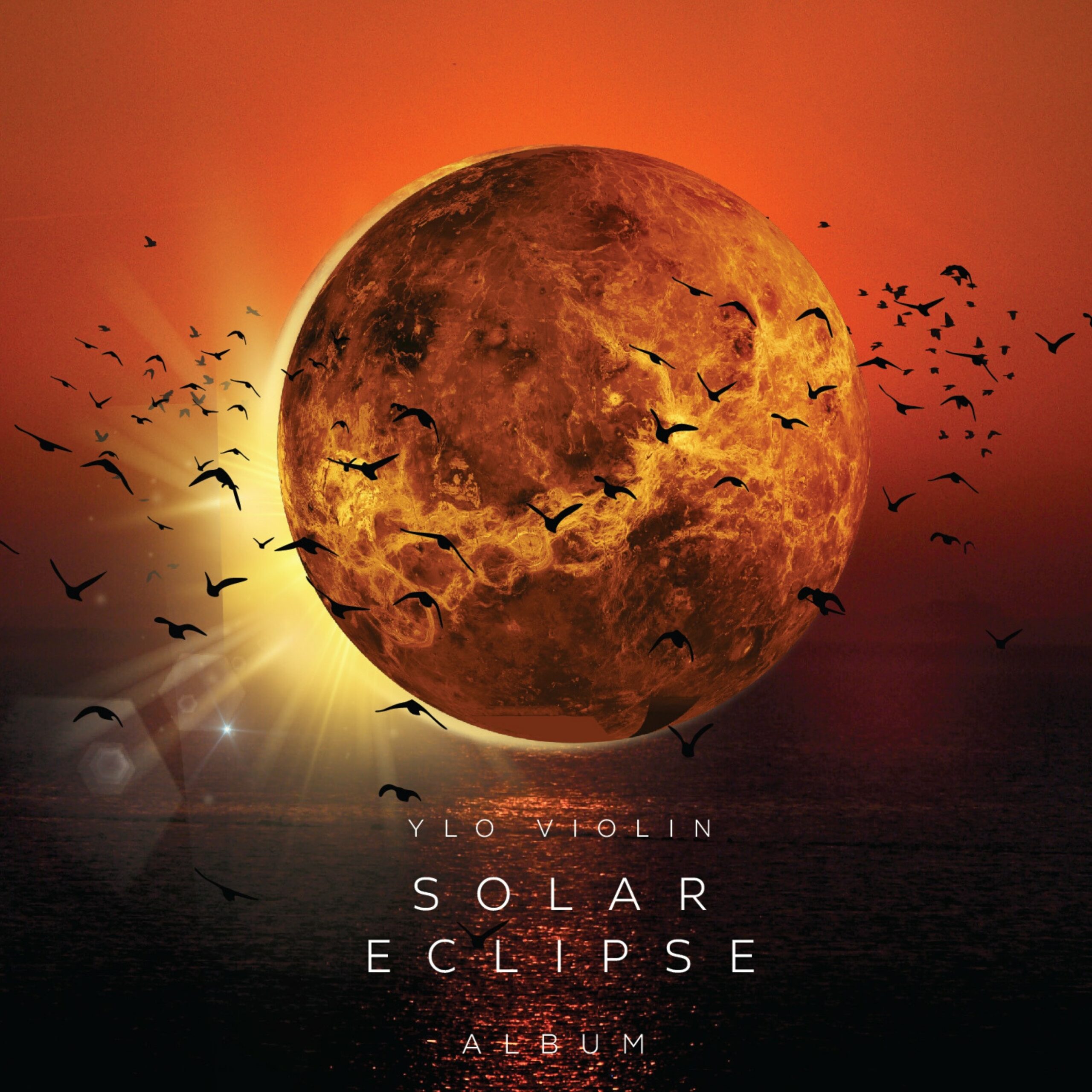 Solar Eclipse CD Album - YLO Violin Front image JPG
