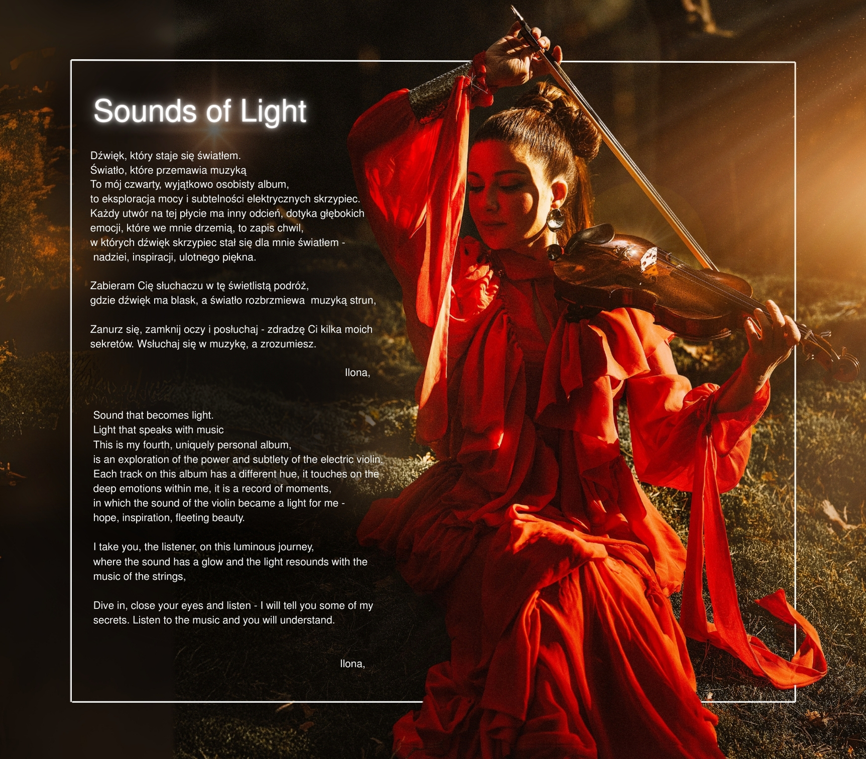 Srodek płyty Sounds of Light