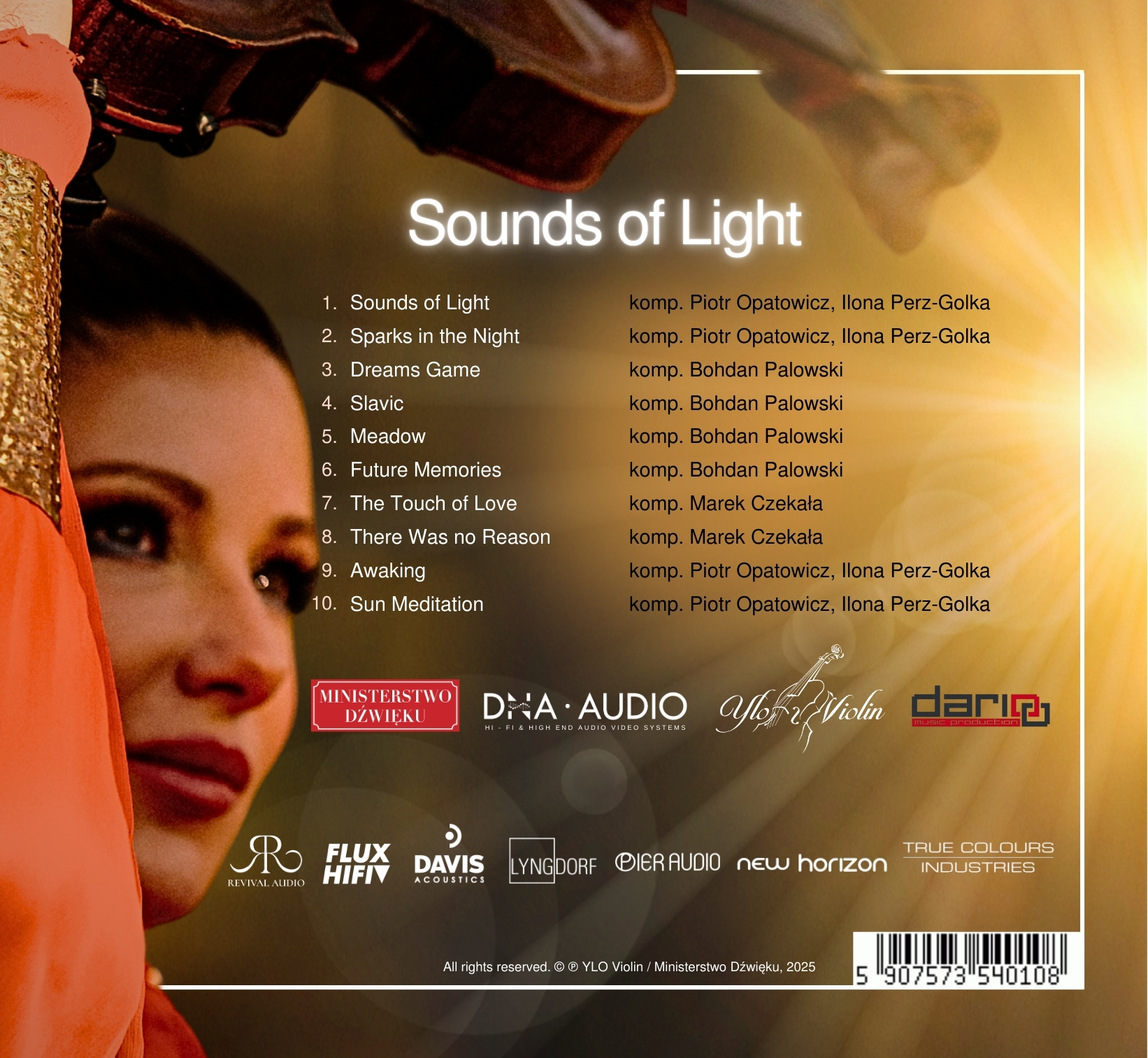 Tyl CD Sounds of Light - YLO Violin